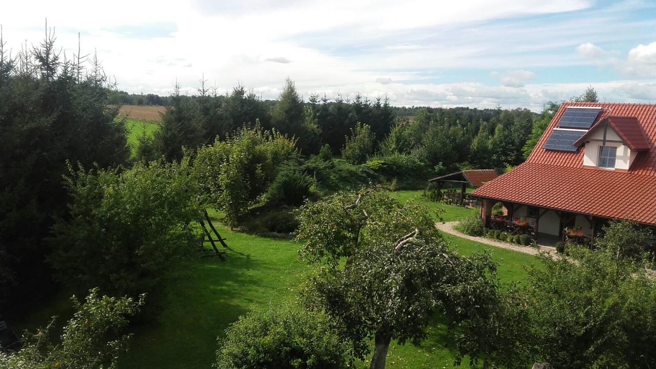 Siedlisko Sabinowo Villa Węgorzewo Exteriör bild